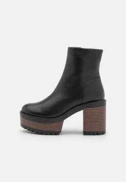 Even&Odd Platform Ankle Boots - Black -Even&Odd ff765192f16743419a4adf2fb188f486